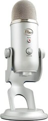 Blue Yeti Professional USB Recording Microphone – Silver In Box