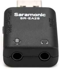 Compact USB Audio Interface w/ 3.5mm Mic Input & Headphone Out for Streaming