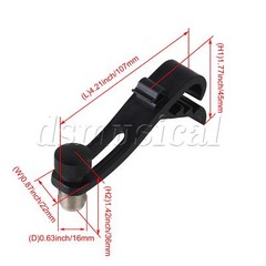New Hard Groove Gear Pro Drum Mic Clamp Clip Mount Kit Black