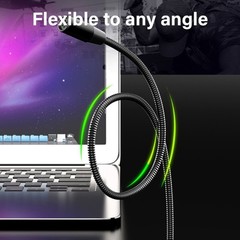 Easy to Use USB Desktop Microphones with 360 Adjustable Stand for Best Sound