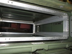 Rackmount 03U x24 Hardigg MAC Rack W/ Wheels Shock Mount 19″ Case Pelican G/D1
