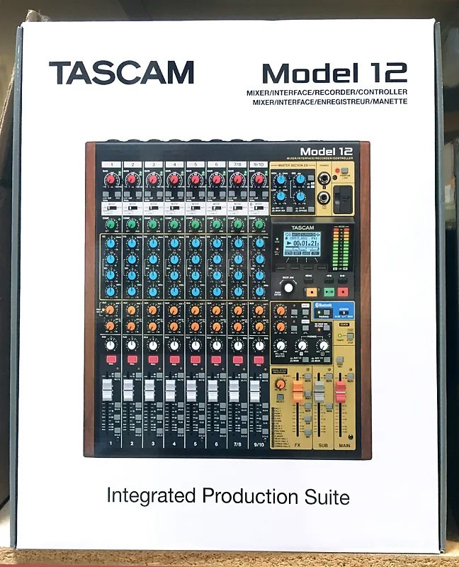 Tascam Model 12 All-in-one Production Mixer – Model12 – mint in box