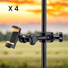 Hercules Stands DG207B Smartphone Holder (4 Smartphone Holders)
