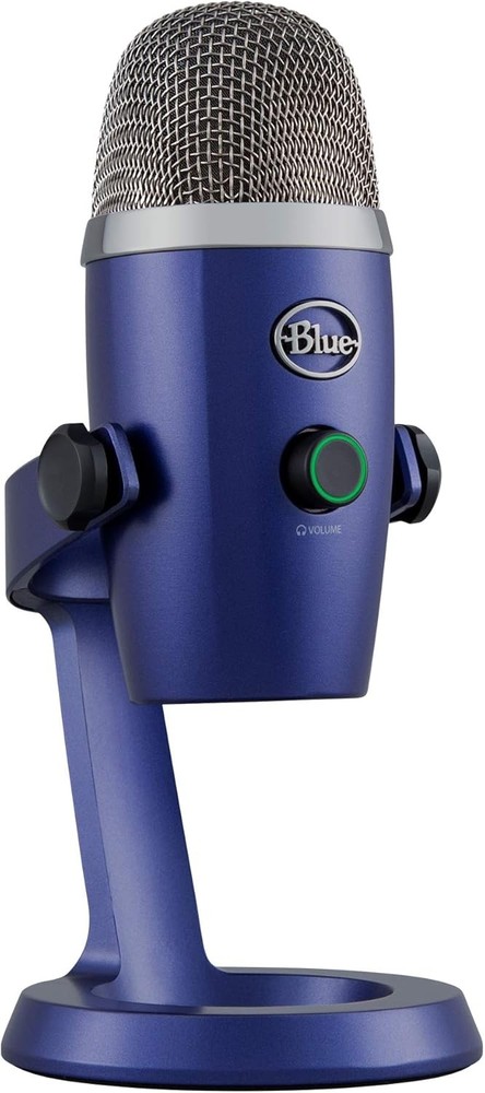 Blue Yeti Nano Premium USB Microphone for PC & Mac Computers – Blue (/RT6-223…