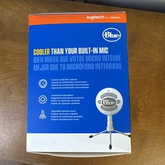 Logitech Blue Snowball Ice Plug-And-Play USB Microphone – Brand New Sealed