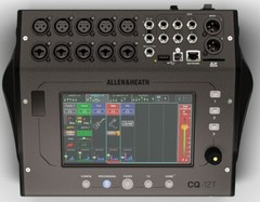 Allen & Heath CQ-12T Ultra-Compact Digital Mixer – Black (AH-CQ12T)