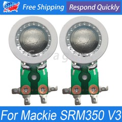 2*Driver Tweeter Diaphragm 25.4mm For Mackie SRM350 V3 THUMP 15A 12A 15BST 8 Ohm