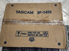 TASCAM DP-24SD 24-Track Digital Portastudio Console, 24-Bit/96kHz, 8 Mic