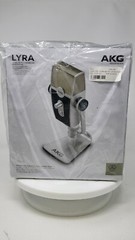 AKG Lyra Microphone 192 kHz for Podcast Studio Music Video – C44USB