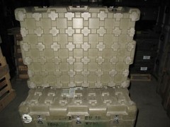 ECS Loadmaster Roto Molded Plastic Hard Case 34x25x17 Hard Equipment