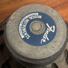 Vintage Fender Rola 014527 Speaker 16ohm 10” Super 100? Watts #3