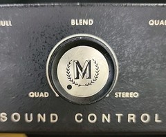 Vintage Marantz Quadrasound Control Center Unit Sound System