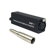 1Pc New Portable Headphone Amp Converter XLR to 3.5mm Audio Plug-and-Play