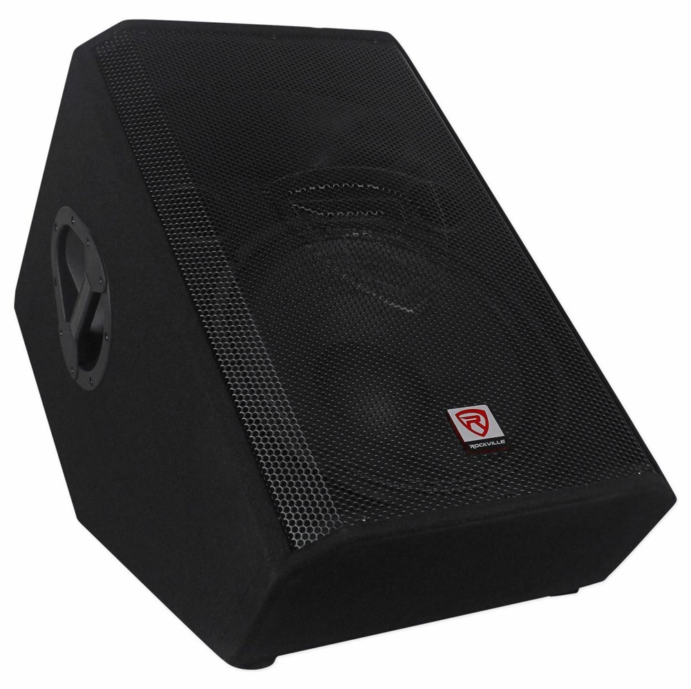 Rockville RSM15A 15″ 1400 Watt 2-Way Powered Active Stage Floor Monitor Speaker