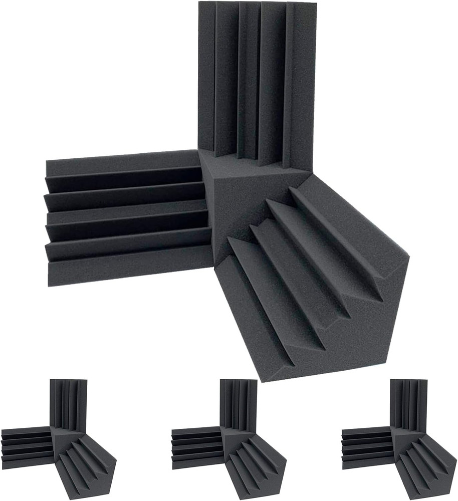 12 Pack Bass Traps and 4 Pack Corner Acoustic Cubes