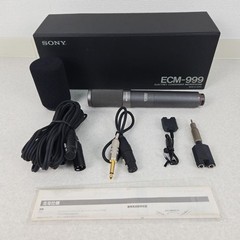 SONY ECM-999 Stereo Microphone MS System Adjustable Field Mic From Japan
