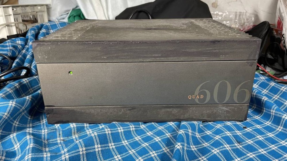 Quad 606 Power Amplifier In Working Condition 3 Month Warranty 260321 2