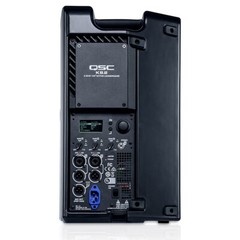 QSC K8.2 Active 8″ PA System (Pair) w/ Speaker Stand with Case & 2x XLR Cable