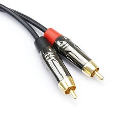 2-XLR Female to 2-RCA Male Stereo Microphones Cable Audio Patch Cable