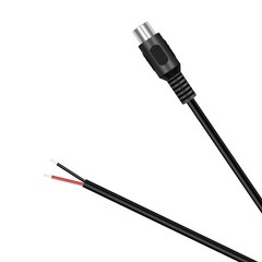Fancasee 2-Pack RCA Female Plug to Speaker Wire Bare Jack, Black