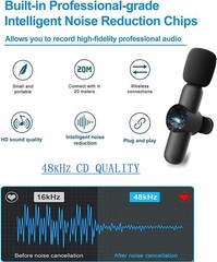 Wireless Lavalier Microphone For Android Phone