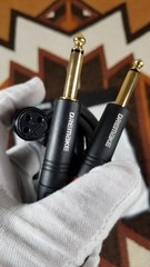 DREMAKE 3ft. Dual TS 6.35mm 1/4 Inch Male (M) to XLR Female (F) Splitter Cable