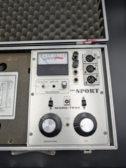 Micro-Trak The Sport Vintage Broadcast Audio Remote Mixer Untested As Is