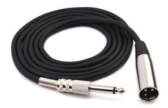 Devinal XLR Male to 1/4″ TS 20 Feet