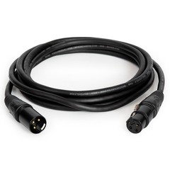Deco Gear XLR 10′ Male to XLR Female 16AWG Gold Plated Cable Accessories