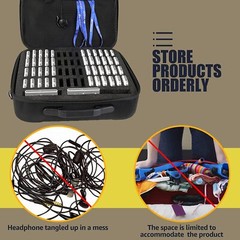 TT101 Wireless Tour Guide System 2 Mic Transmitter 58 Receiver Handbag Factory
