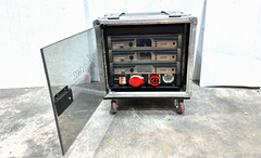 Crown Audio VRack Amplification Rack on Wheels with 4x3500HD (One)THS
