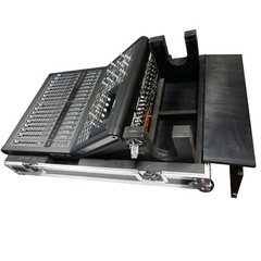ProX XS-MIDM32RDHW Console Flight Case w Doghouse & Wheels for Midas M32R Mix…