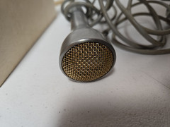 Vintage 1960s SONOTONE CM-10A Ceramic Microphone- For parts. Needs cord repaired