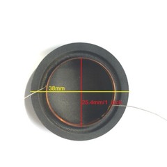 2 AFT Silk Dome Diaphragms For Polk SL5501 Tweeter RT5, RT10, TR15 1″ VCL 8ohms