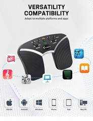 Footswitch Page Turner STRICH Silent Wireless Pedal *defective On/off Switch*