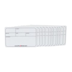 ProX X-CLABELMDX12 Multipurpose Flight Case Labels, Medium-Sized, Pack of 12