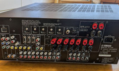 YAMAHA AX-V765 NATURAL SOUND AV AMPLIFIER 7.1ch 95W x7 6Ω AC100V 50/60Hz 240W