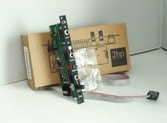 2hp Clk Clock Generator Eurorack Module (Black)