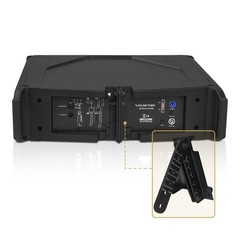 Sound Town Powered Line Array Set 4x Dual 10″ Speaker + 18″ Sub (ZS-A210X4A18SC)
