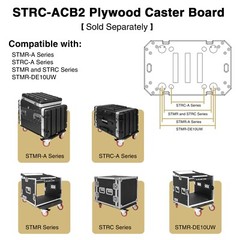 Sound Town 6U ABS Rack Case Slant Mixer Top, 21″ Depth, 10U Top STMR-A10X6U