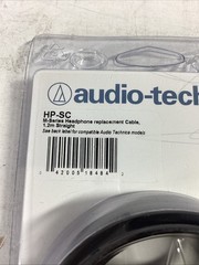 Audio-Technica HP-SC 1.2m Replacement Cable for M-Series Headphones – Black