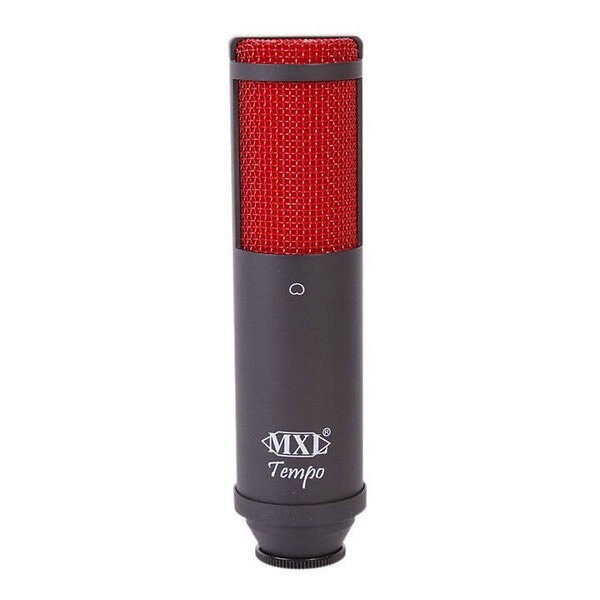 MXL Tempo USB Vocal Microphone Black/Red – Plug‑and‑Play Condenser Mic