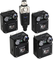 Xvive U45R4 Wireless In-ear Monitoring System – 5.8GHz, Black
