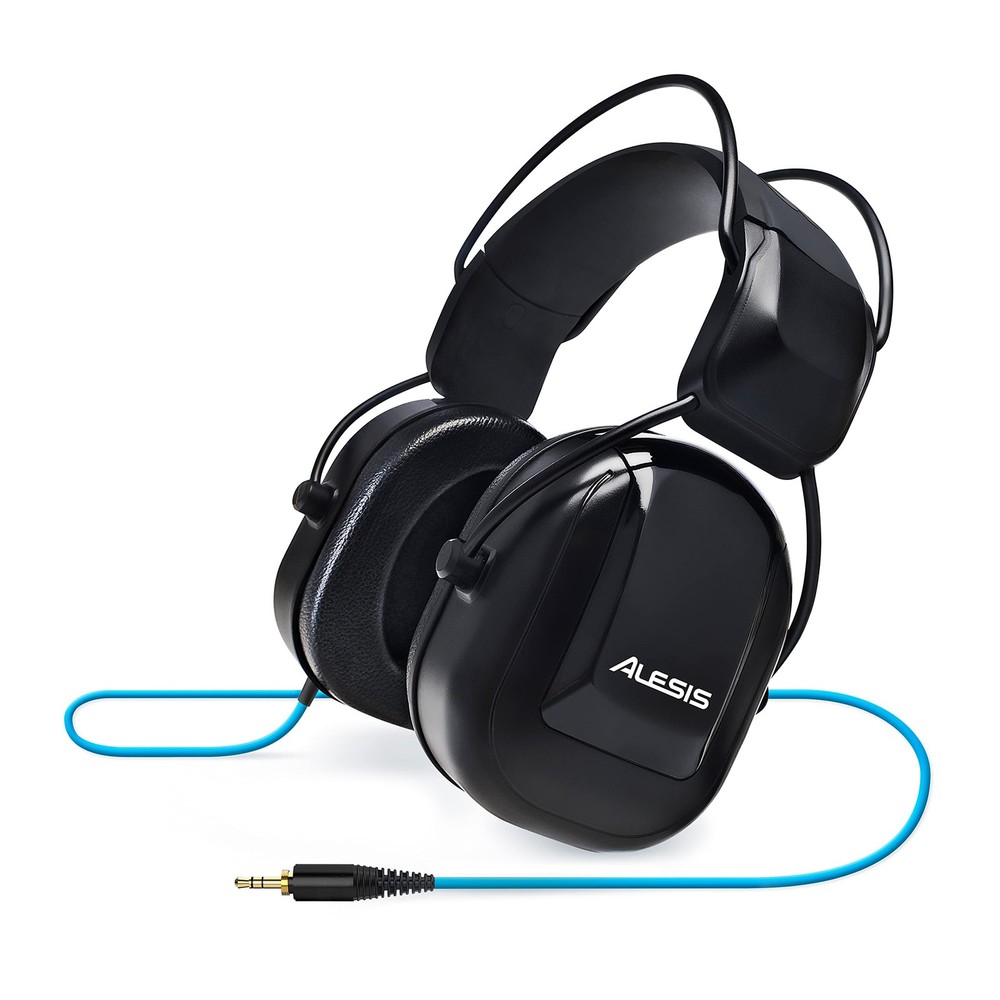 Alesis DRP100 – Audio-Isolation Electronic Drums Headphones One Size, Black