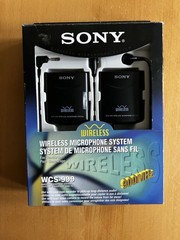 Sony WCS-999 Wireless Lavalier Microphone System Omnidirectional for Camcorder
