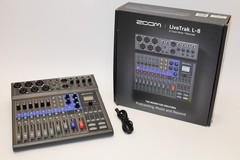 Zoom LiveTrak L-8 Rack Mount Live Podcast Mixer/Recorder