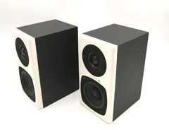 Fostex Active Speaker PM0.3 White Black Pair Set Used Working Condition with Box
