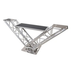 ProX V-Stand Truss Aluminum DJ Controller Table Booth Workstation XT-VERRAZANO24