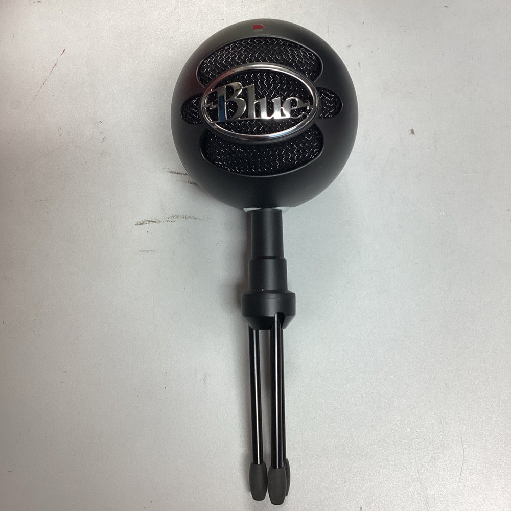 Blue Snowball iCE Mic for Recording & Streaming on PC & Mac – Black NO CORD