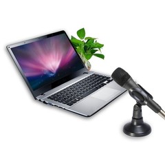 Lightweight Adjustable Mic Stand for Secure Desktop Use – Perfect for Creatives